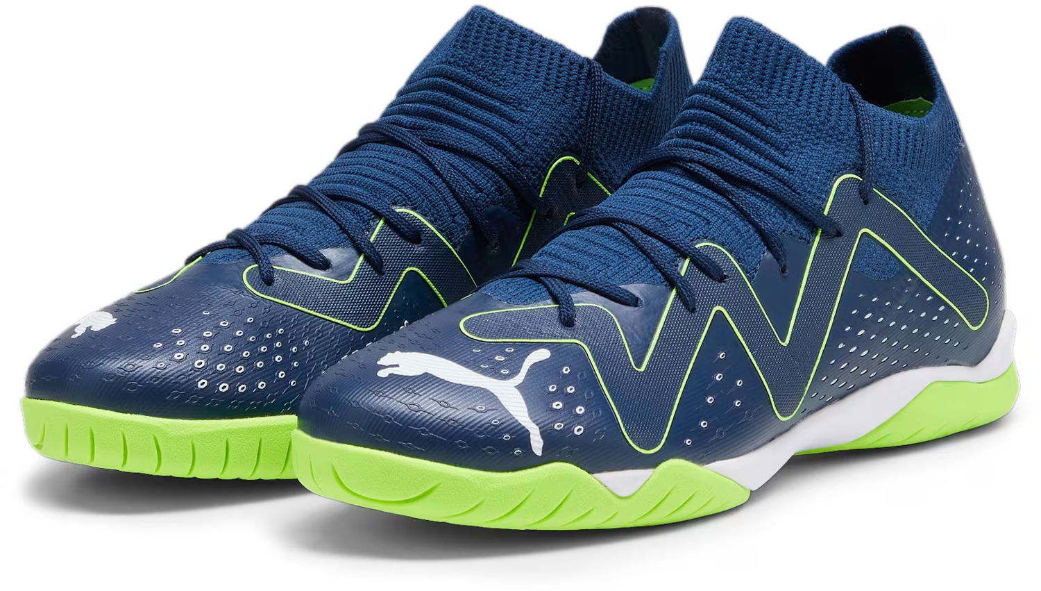Tenisky a topánky Puma FUTURE MATCH IT + Mid Jr Modrá | 107387-03, 1