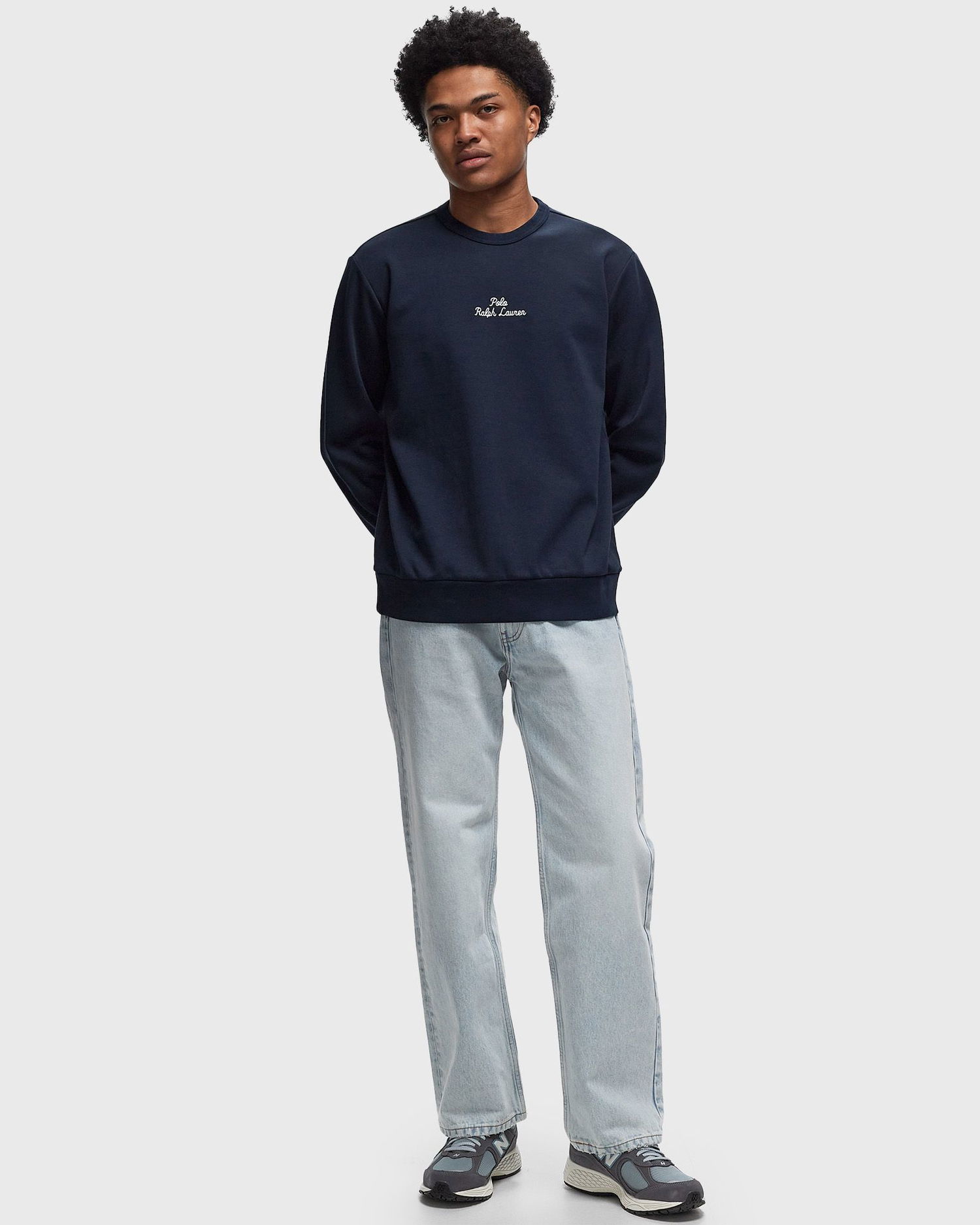Mikina Polo by Ralph Lauren Chain Stitch Logo Čierna | 710941833002, 1