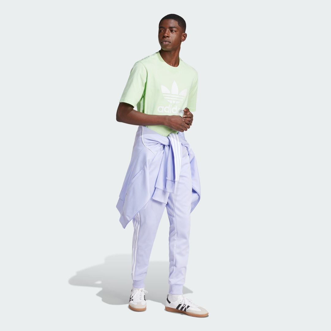 Tričko adidas Performance Adicolor Trefoil Zelené | IR7979, 1