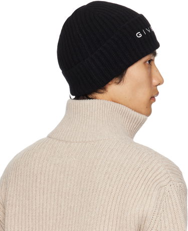 Kulicha Givenchy Givenchy 4G Embroidered Beanie Čierna | 710003974001-U7927, 2