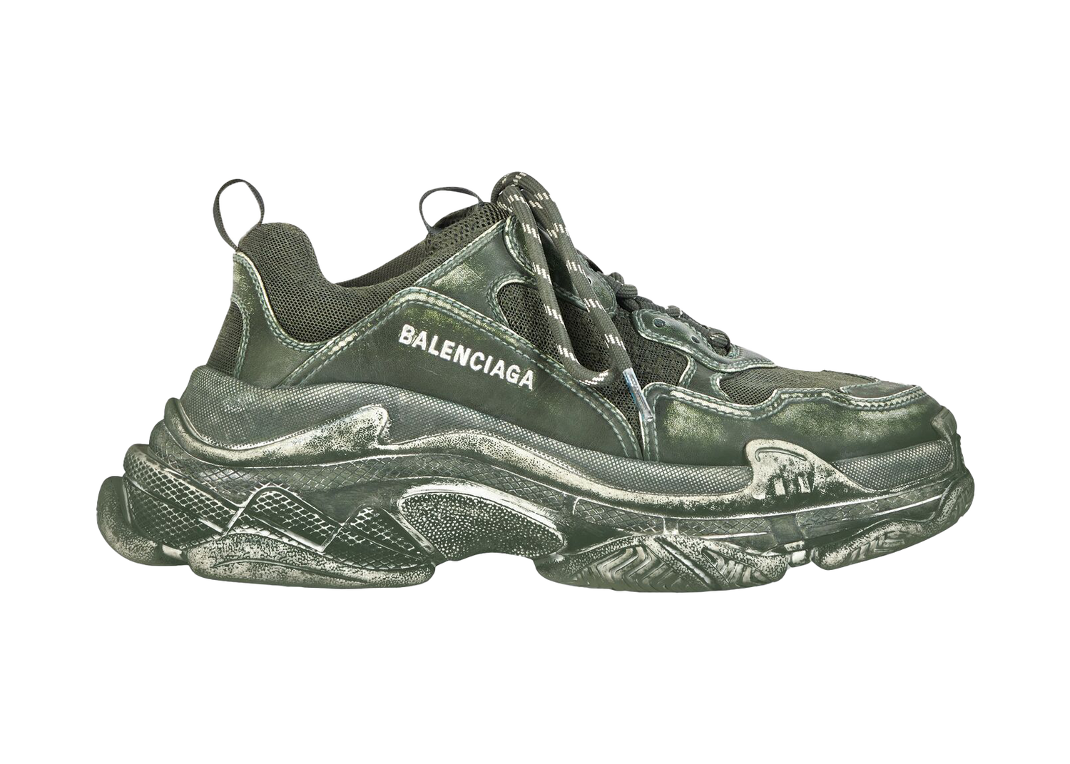 Tenisky a topánky Balenciaga Triple S Faded Green Zelené | 536737W3CN33900, 0