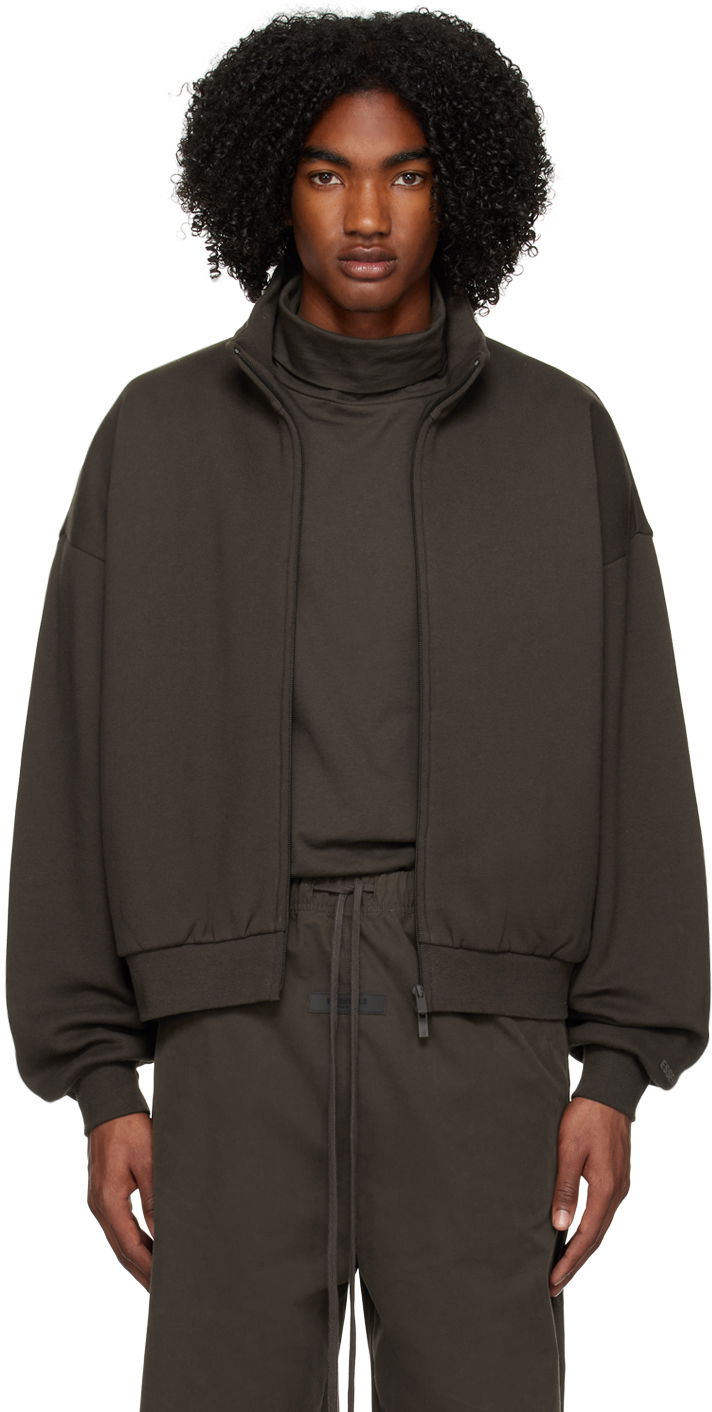 Mikina Fear of God Essentials Full Zip Jacket Šedá | 192BT225070FW, 0