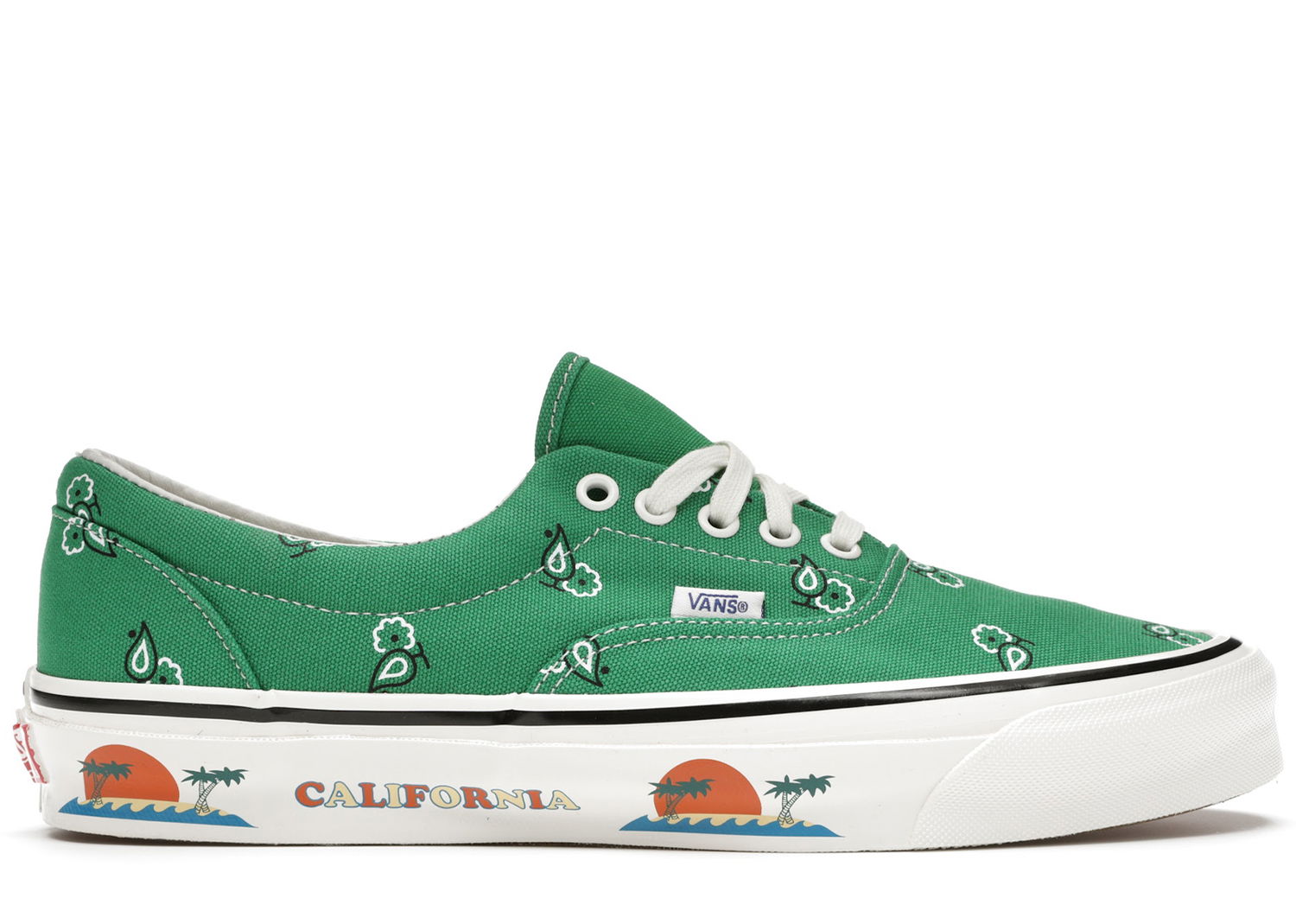 Tenisky a topánky Vans OG Era Paisley Green Zelené | VN0A4BVAXE4, 0