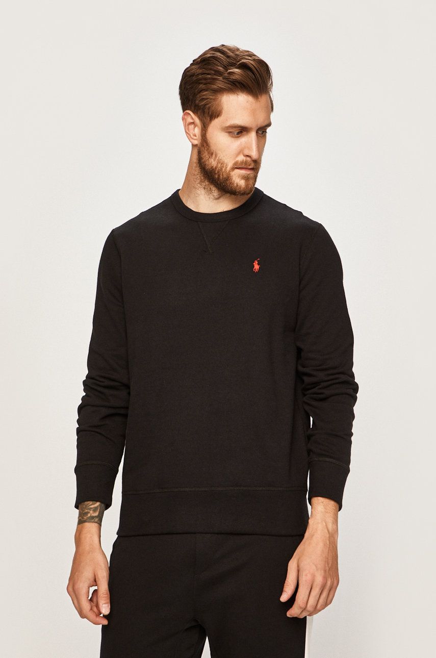 Mikina Polo by Ralph Lauren Vintage Fleece Crew Sweat Čierna | 710766772001, 0