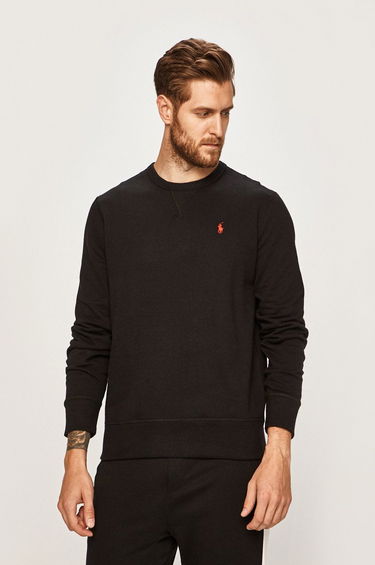 Mikina Polo by Ralph Lauren Vintage Fleece Crew Sweat Čierna | 710766772001, 0