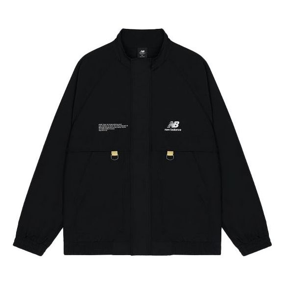 Vetrovka New Balance Men's Solid Color Pattern Jacket Čierna | AMJ13362-BK