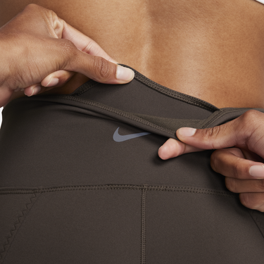 Legíny Nike High-Waist Leggings with Slits Zelené | FN4148-237, 3