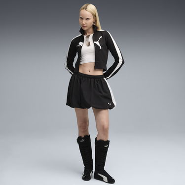Bunda Puma FUTURE.PUMA.ARCHIVE T7 Women's Cropped Semi-Fitted Track Jacket Čierna | 632123_01, 2