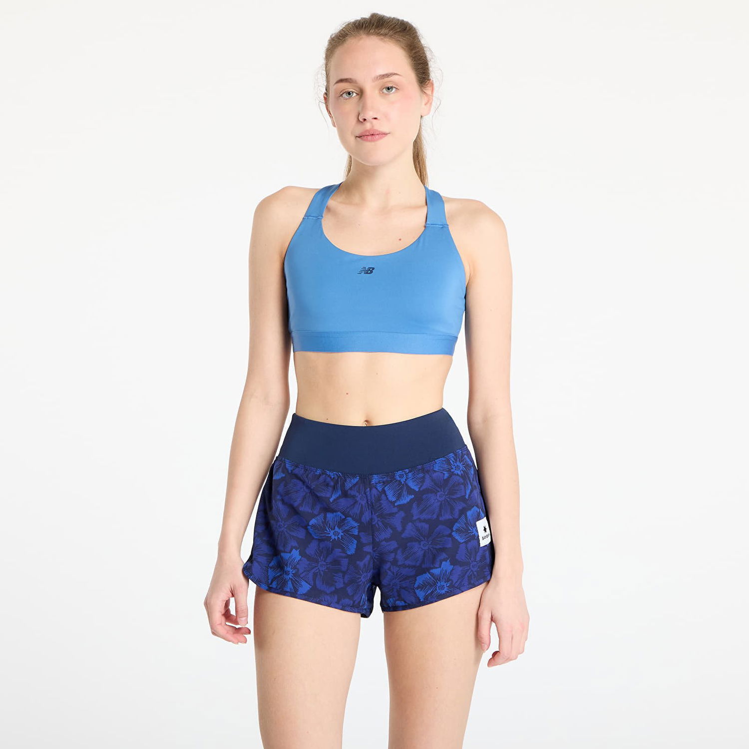 Podprsenka New Balance Essential Train Bra Modrá | WB51035SET, 0