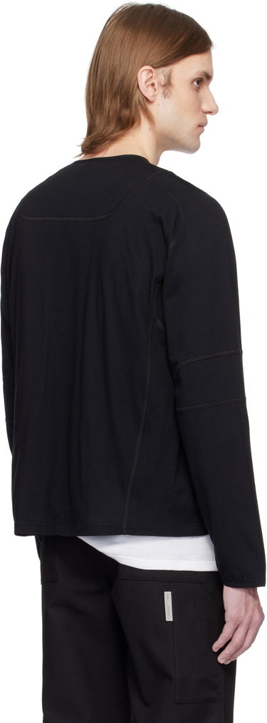 Sveter GR10K GR10K Light Interlock Long Sleeve T-Shirt Čierna | BG823124CO, 2
