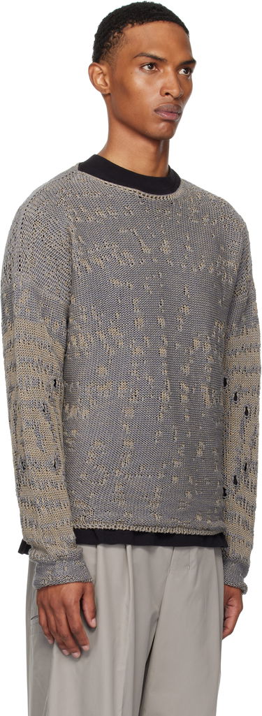 Sveter ROA ROA Vortex Crewneck Sweater Šedá | RBMW0439YA62, 1