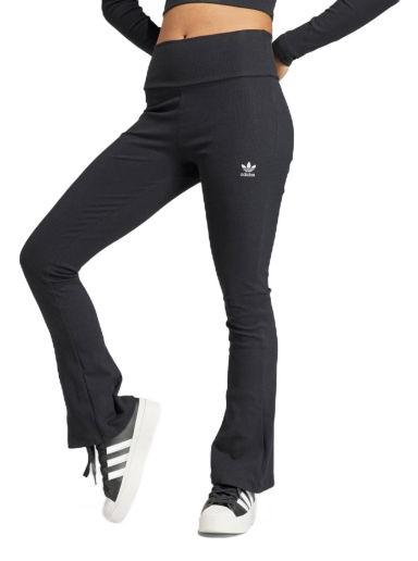 Tepláky adidas Originals Essentials Rib Flared Pants Čierna | II8056