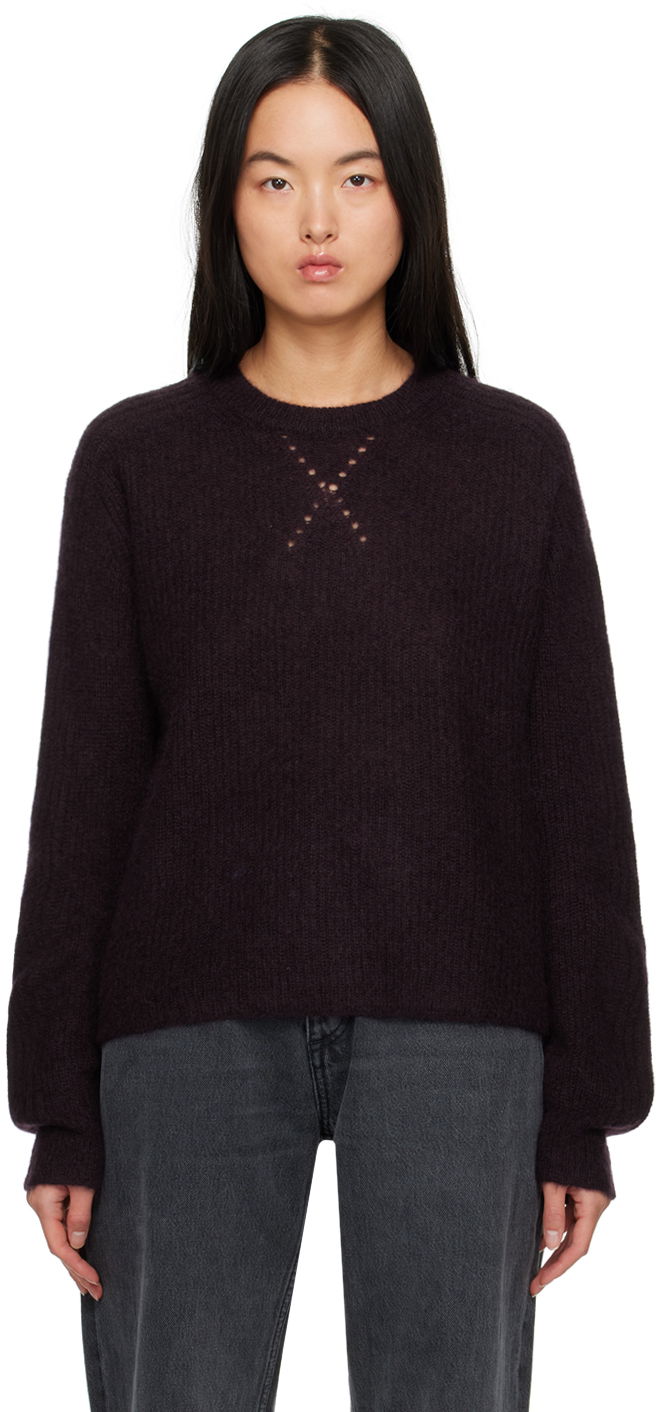 Sveter Eytys Jaden Knit Sweater Fialová | A252003, 0