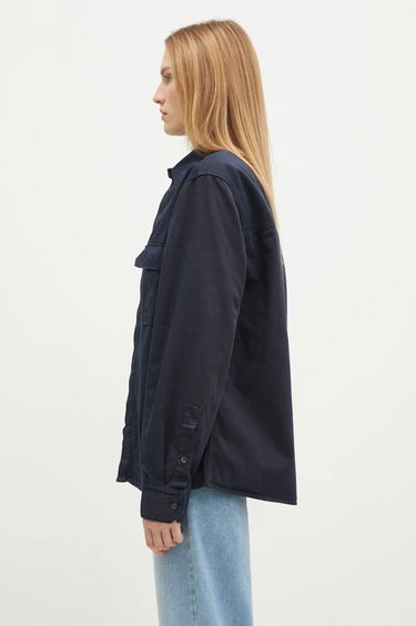 Košeľa MAISON KITSUNÉ Oversized Button Up Shirt Modrá | NW02103WQ4036, 1