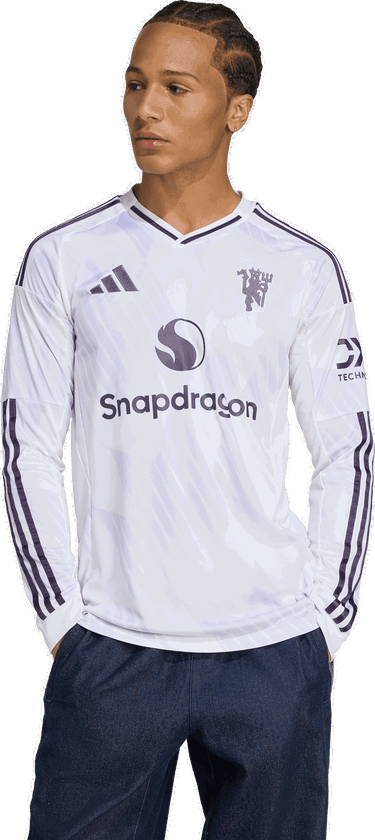 Dres adidas Originals Manchester United FC 2025/26 Away Jersey Biela | jp3025, 3