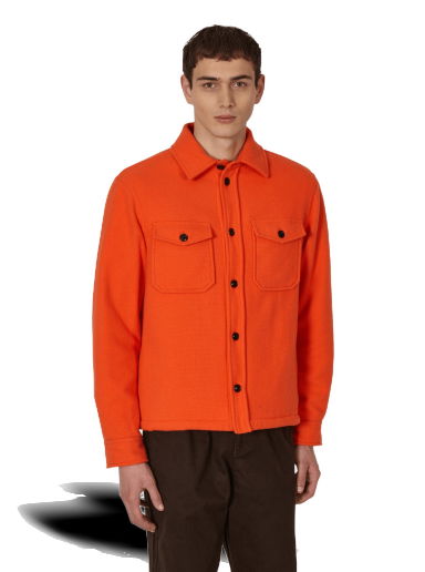 Košeľa Serving the People Woolrich Wool Overshirt Oranžová | CFWOOS0081MRUT3393 5475