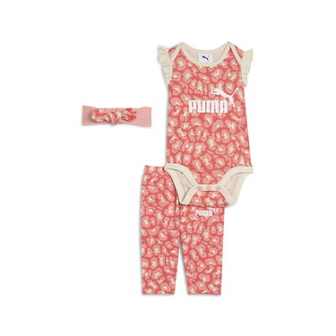 Súprava Puma Minicats Essentials Animal 3-Piece Newborn Set Ružová | 686291_24, 0