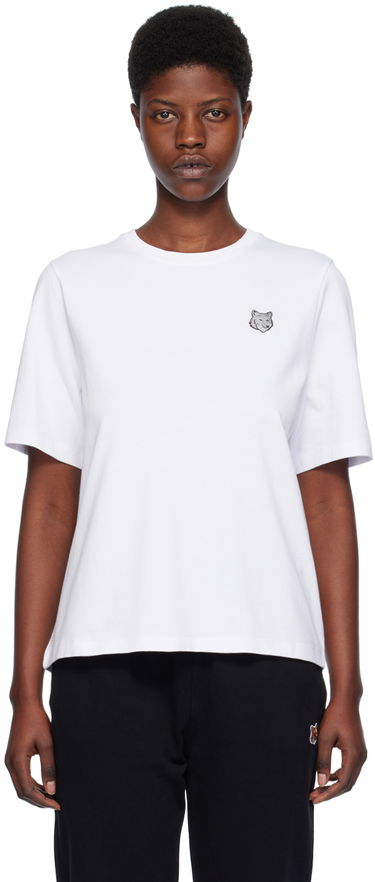 Tričko MAISON KITSUNÉ Bold Fox Head T-Shirt Biela | MW00111KJ0119, 0