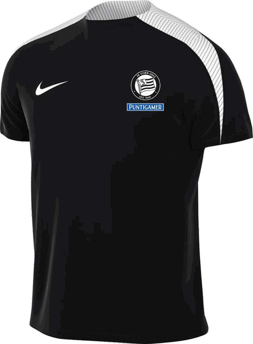 Tričko Nike SK Sturm Graz Strike Training T-Shirt Čierna | stgfd7487-010
