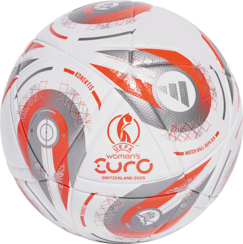 Športový doplnok adidas Originals KONECKTIS UEFA Women's EURO Switzerland 2025 Match Ball Replica Training Ball Rôznofarebný | jn5398