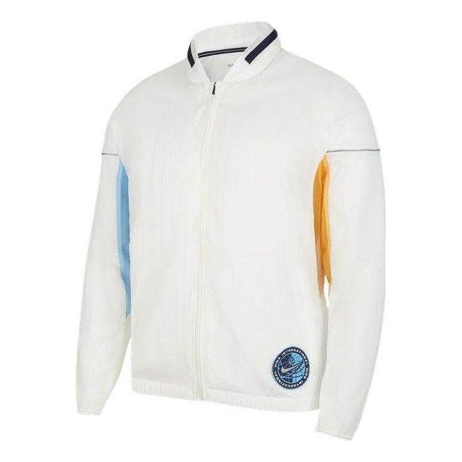 Vetrovka Nike Colorblock Retro Running Jacket Biela | DM4780-133, 0