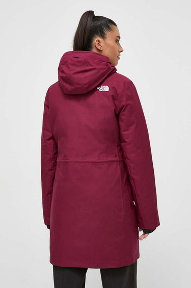 Parka The North Face Puffer Down Coat Červená | NF0A84J2I0H1, 2
