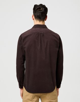 Košeľa Wrangler Wrangler Regular Fit Corduroy Shirt Hnedá | 112371528:XXL, 0