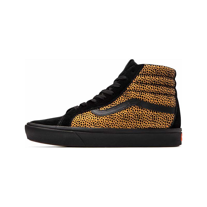 Tenisky a topánky Vans Comfycush Sk8-Hi Reissue Tiny Cheetah Čierna | VN0A3WMCVWS, 0