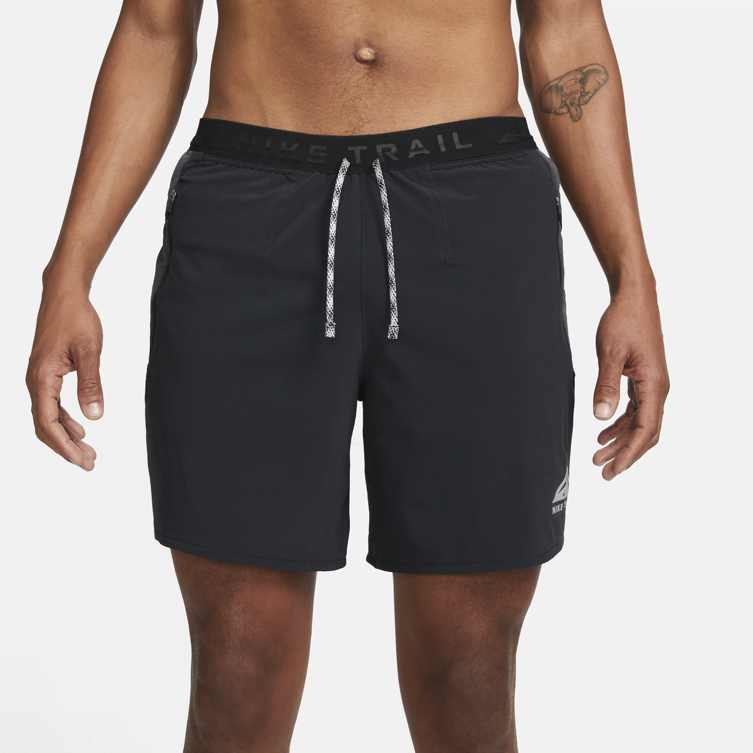 Šortky Nike Trail Second Sunrise Dri-FIT Running Shorts Čierna | FB4194-010, 1