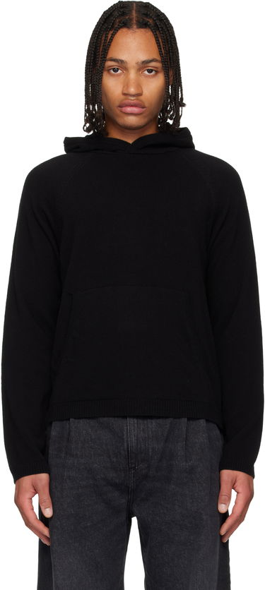 Mikina OUR LEGACY OUR LEGACY Knitted Hoodie Čierna | M4253KBC, 0