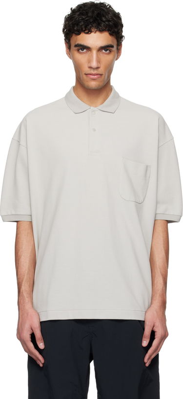 Polo tričko NANAMICA nanamica Short Sleeve Polo Šedá | S25SG113U, 0