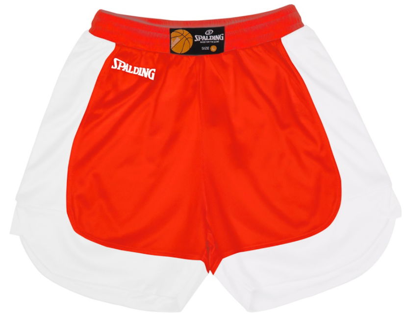 Šortky Spalding Spalding Hustle Shorts Červená | 40221108-redwhite