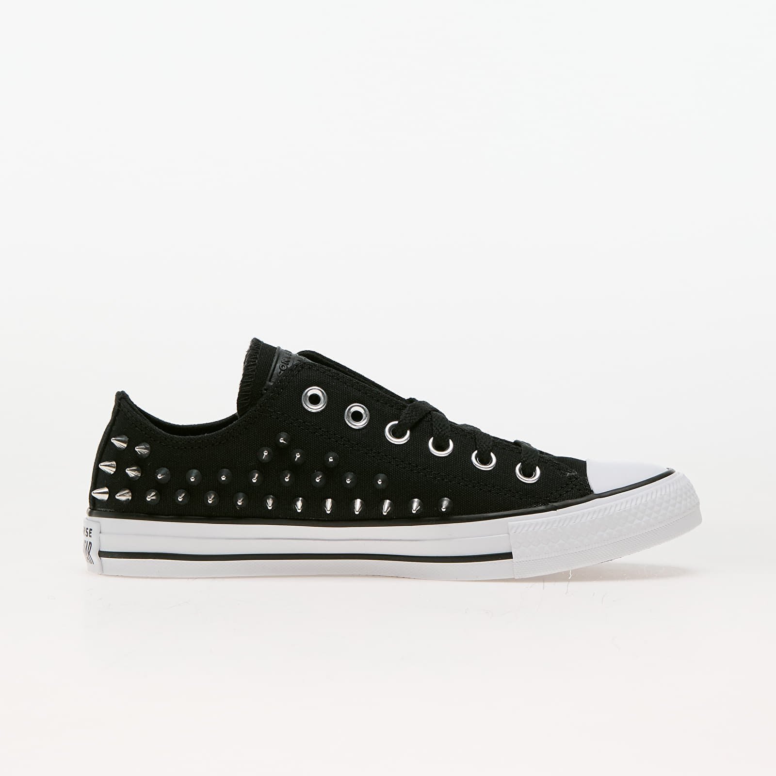 Chuck Taylor All Star Studded Black/ Silver/ White W