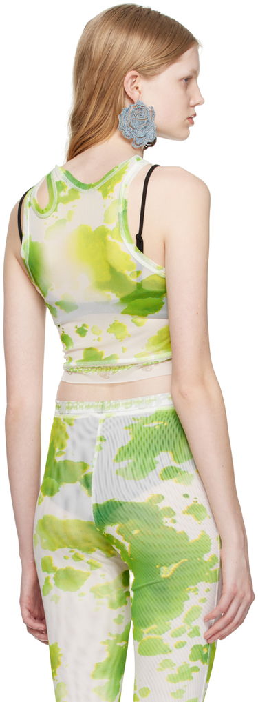 Tielko Ottolinger Ottolinger Exclusive Tie-Dye Tank Top Zelené | 100617, 2