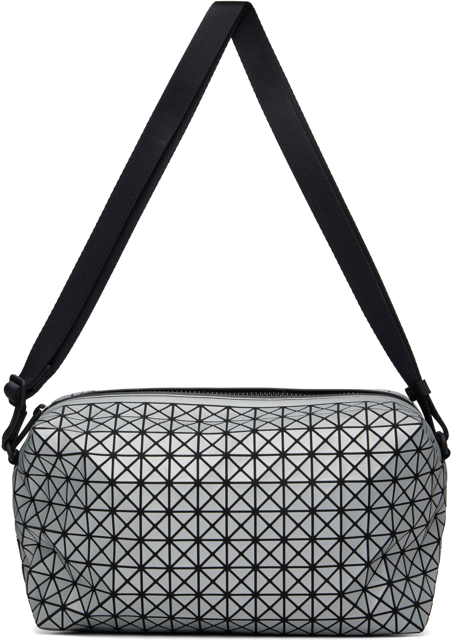 Taška cez rameno BAO BAO ISSEY MIYAKE BAO BAO ISSEY MIYAKE Saddle Reflector Bag Metalická | BB57AG632, 0