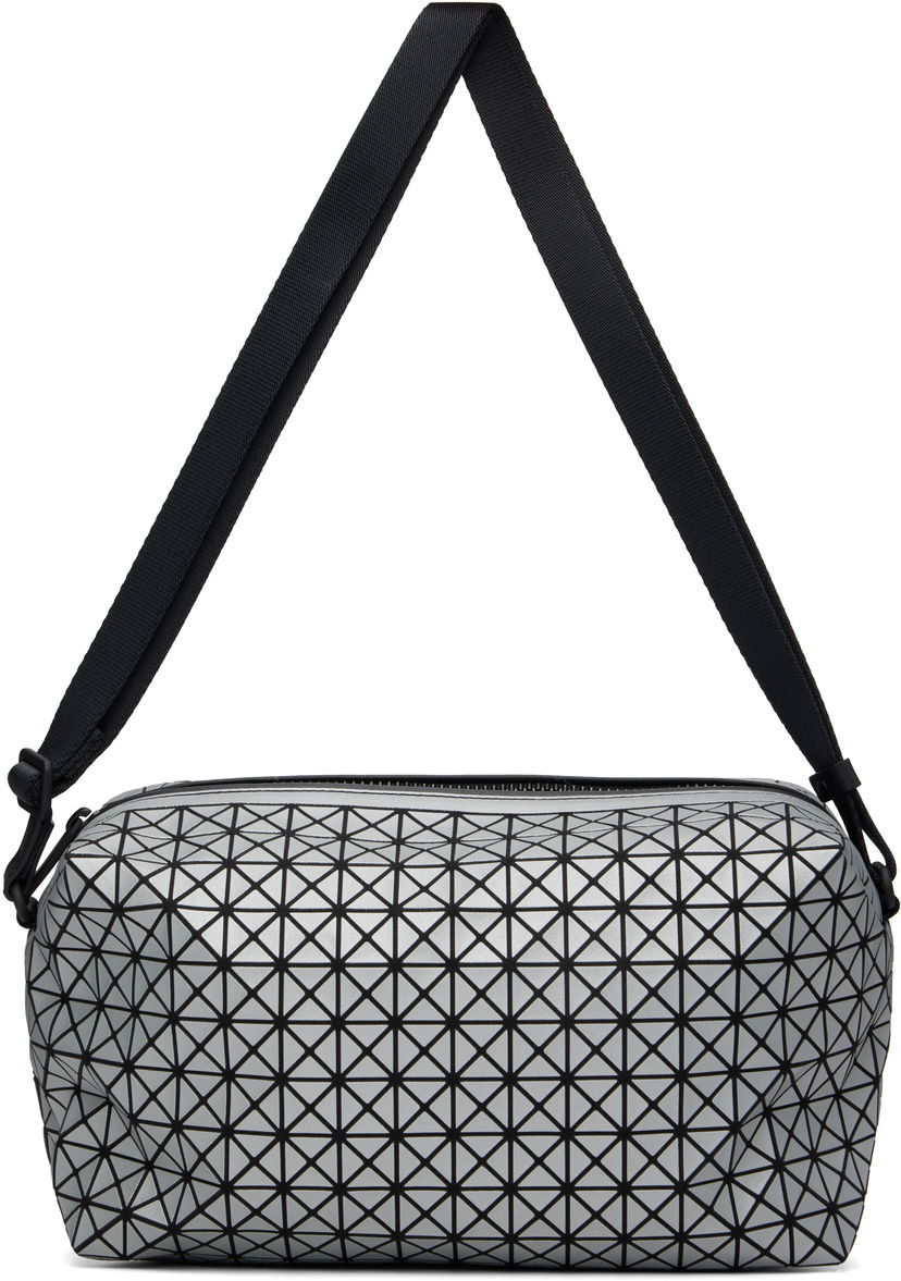 Taška cez rameno BAO BAO ISSEY MIYAKE BAO BAO ISSEY MIYAKE Saddle Reflector Bag Metalická | BB57AG632