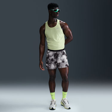 Tielko Nike Running Division Breathe Dri-FIT ADV 4" Shorts with Liner Žltá | HJ4150-010, 0