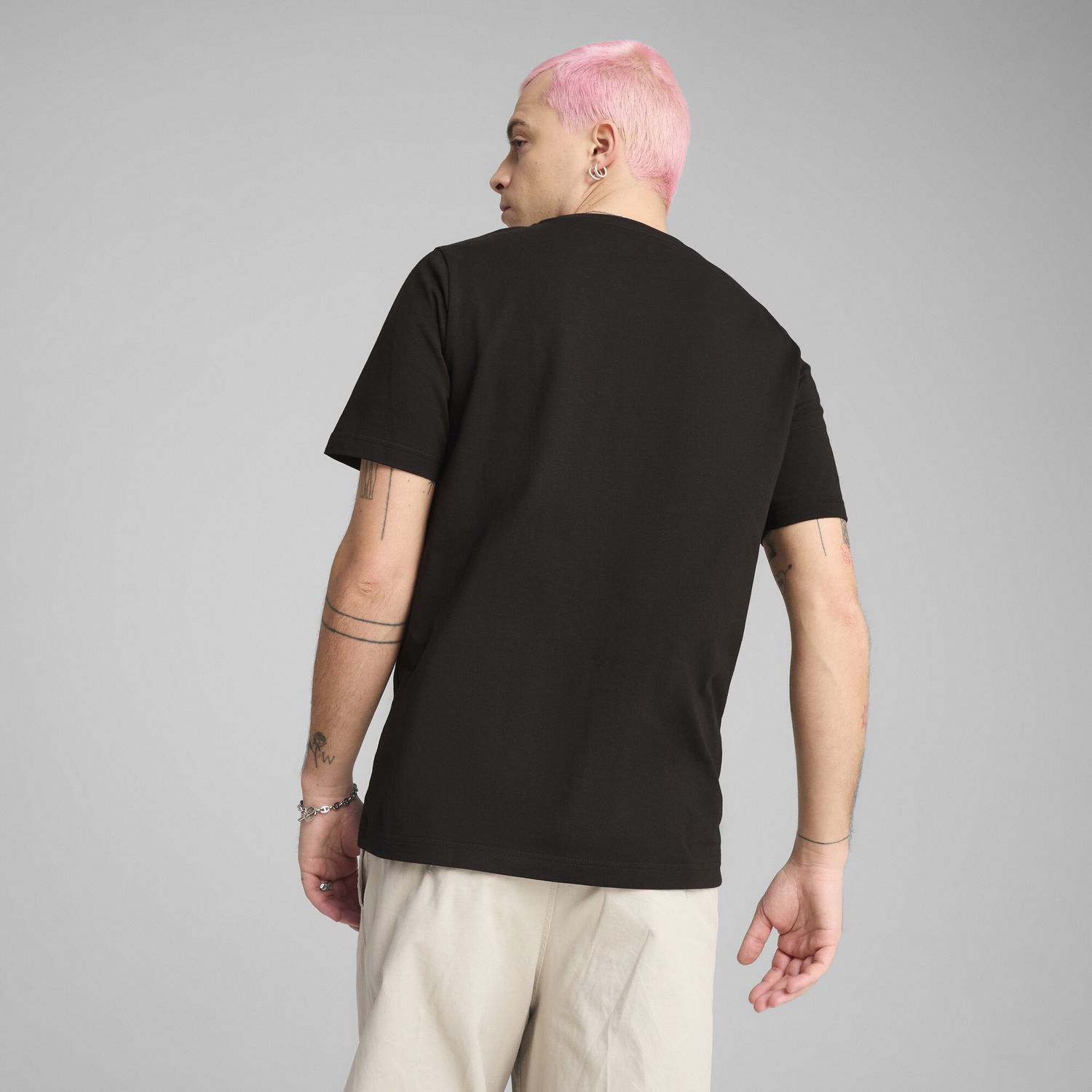 Tričko Puma WARDROBE ESS T-Shirt Čierna | 629644_01, 1