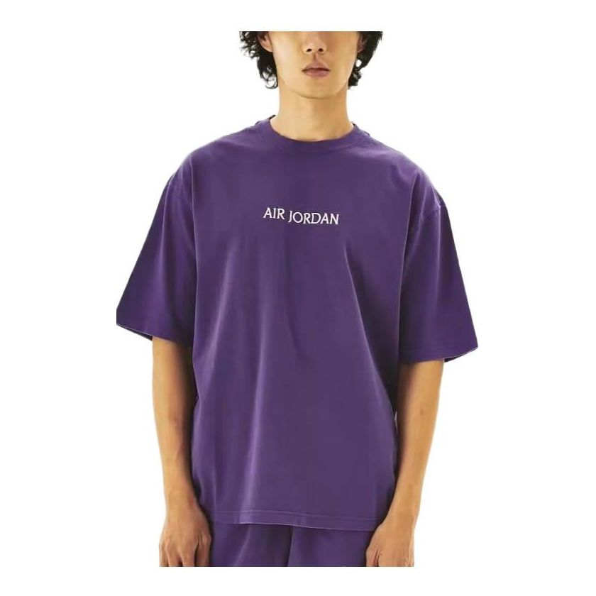 Tričko Jordan Air Jordan Wordmark T-Shirt Fialová | DV6466-514, 0