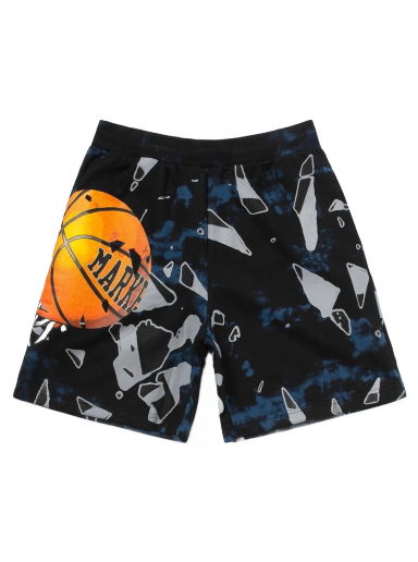 Šortky MARKET Shattered Backboard Tie-Dye Sweatshorts Rôznofarebný | 395000241/190134