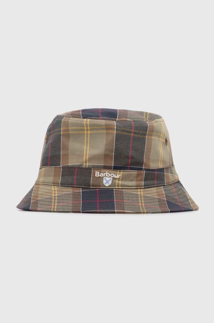 Klobúk Barbour Tartan Bucket Hat Zelené | MHA0618