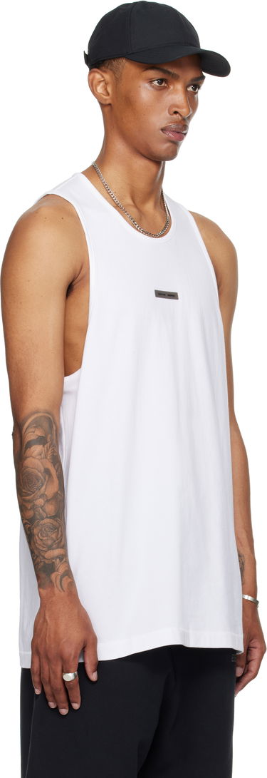 Tielko Fear of God Fear of God ESSENTIALS Vintage Fit Tank Top Biela | 125SP254234F, 1