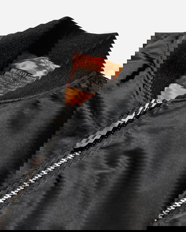 Bomber bunda WACKO MARIA MA-1 Flight Jacket (Type-1) Čierna | 25FW-WMO-ML02 BLACK, 4