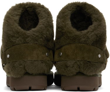 Tenisky a topánky Burberry Burberry Shearling Chubby Boots Zelené | 8092544, 1