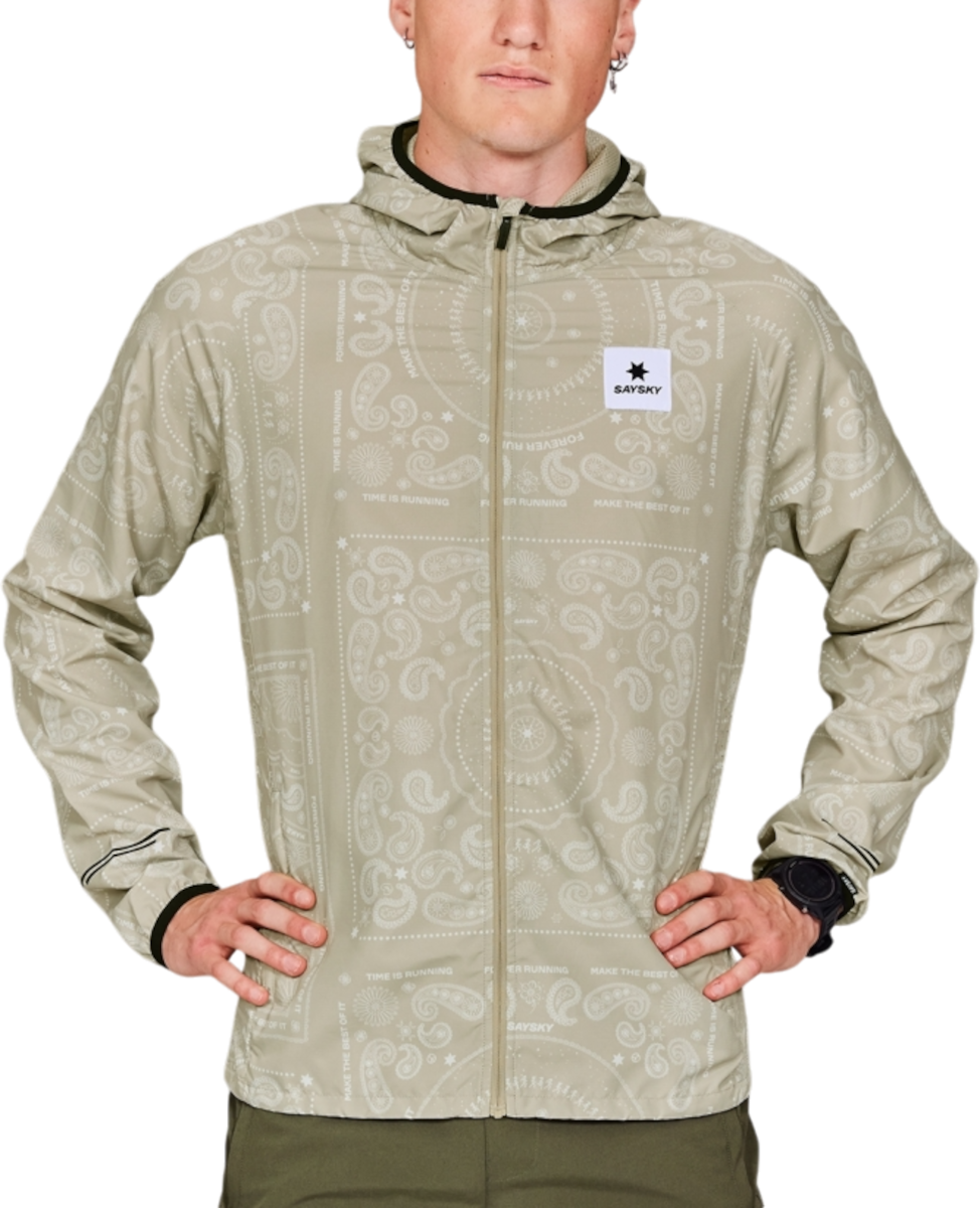 Vetrovka Saysky Saysky Paisley Pace Hooded Jacket Béžová | mmrja04c1021, 0