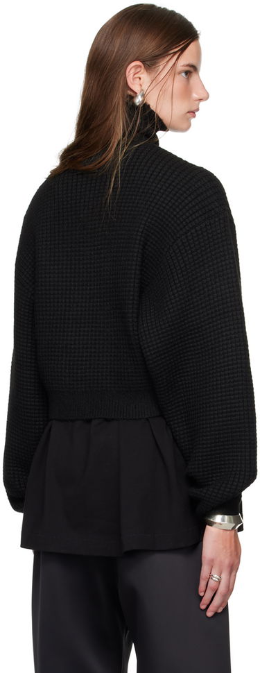 Sveter Fear of God ESSENTIALS Cropped Turtleneck Sweater Čierna | 192BT247320FW, 2