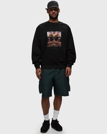 Mikina DAILY PAPER Landscape Oversized Sweatshirt Čierna | 2411078, 2