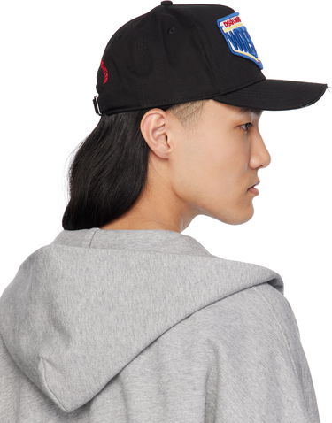 Šiltovka DSQUARED2 Dsquared2 Boxeur Wrestling Baseball Cap Čierna | BCM0902-05C00001-2124, 2