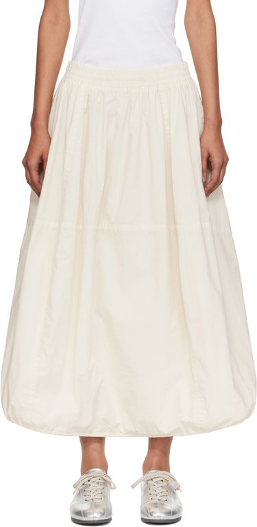 Sukňa YMC YMC Parachute Midi Skirt Biela | Q3YMB, 0