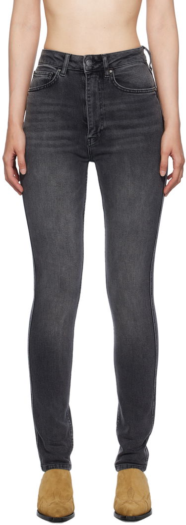 Džínsy Anine Bing Beck Slim-Fit Jeans Šedá | A-06-0141-059, 0